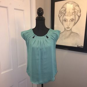 Lauren Conrad mint green short sleeve top 💙
